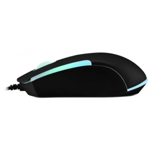 Мышь Оклик 245M черный оптическая (1000dpi) USB (3but)
