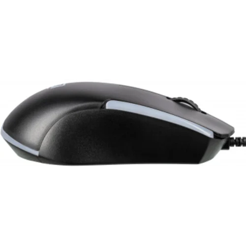 Мышь Оклик 245M черный оптическая (1000dpi) USB (3but)