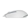 Мышь Оклик 245M белый оптическая (1000dpi) USB (3but)
