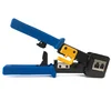 Инструмент обжимной для коннекторов со сквозным отверстием EZNetko plug RJ-45 (8p8c); RJ-11/RJ-12 (6p2c/6p4c/6p6c)