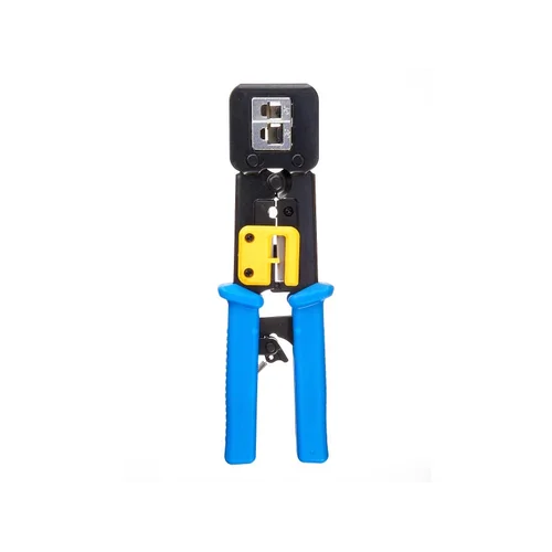Инструмент обжимной для коннекторов со сквозным отверстием EZNetko plug RJ-45 (8p8c); RJ-11/RJ-12 (6p2c/6p4c/6p6c)