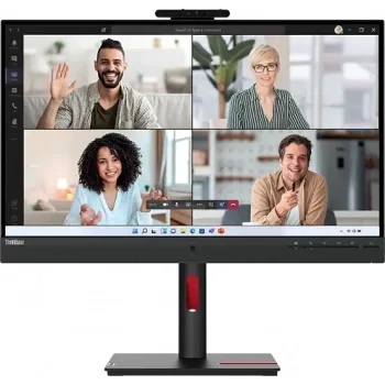 Монитор Lenovo 27" ThinkVision T27hv-30 черный IPS LED 4ms 16:9 HDMI M/M Cam матовая HAS Piv 1000:1