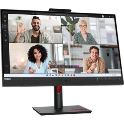 Монитор Lenovo 27" ThinkVision T27hv-30 черный IPS LED 4ms 16:9 HDMI M/M Cam матовая HAS Piv 1000:1