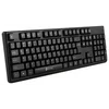 Клавиатура Оклик 100M HW3 черный USB (654570)