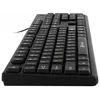 Клавиатура Оклик 100M HW3 черный USB (654570)