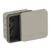 Коробка распределительная ОП 85х85х45мм двухкомпонентная 8 вводов IP65 сер. Ruvinil 67240