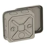 Коробка распределительная ОП 85х85х45мм двухкомпонентная 8 вводов IP65 сер. Ruvinil 67240