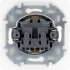 Розетка 1-м СП Inspiria 16А IP44 250В 2P+E защ. шторки с крышкой немецк. стандарт механизм бел. Leg 