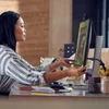 Монитор HP 27" E27u G5 черный IPS 16:9 HDMI матовая HAS Piv 350cd 178гр/178гр 2560x1440 75Hz DP 2K U