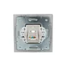 Розетка компьютерная 1-м СП Mira RJ45 сер. метал. LEZARD 701-1010-139