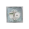 Розетка компьютерная + телефонная 2-м СП Mira RJ45 + RJ11 сер. метал. LEZARD 701-1010-143