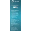 Мышь Оклик 115S черный оптическая (1200dpi) USB для ноутбука (3but)