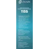 Мышь Оклик 115S черный/красный оптическая (1200dpi) USB для ноутбука (3but)