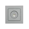 Розетка компьютерная 1-м СП Vesna механизм платина LEZARD 742-3588-139