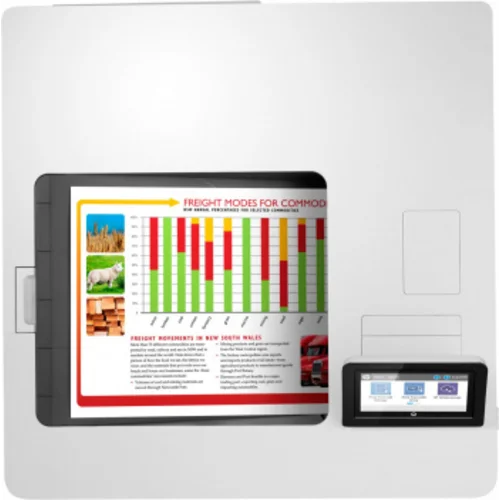 Принтер лазерный HP Color LaserJet Enterprise M555x (7ZU79A) A4 Duplex WiFi белый