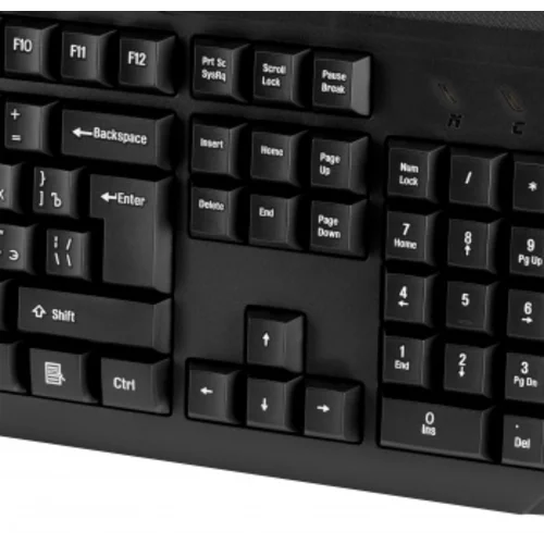 Клавиатура Оклик 170M черный USB (855272)