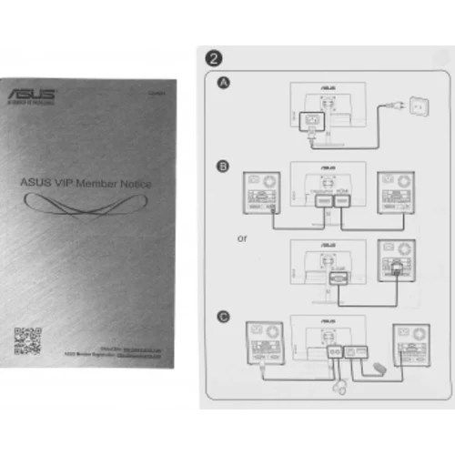 Монитор Asus 27" VA27EQSB черный IPS LED 16:9 HDMI M/M матовая HAS Piv 300cd 178гр/178гр 1920x1080 7