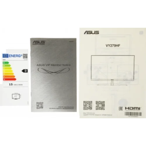 Монитор Asus 27" VY279HF черный IPS LED 16:9 HDMI матовая 250cd 178гр/178гр 1920x1080 100Hz FHD 4.11