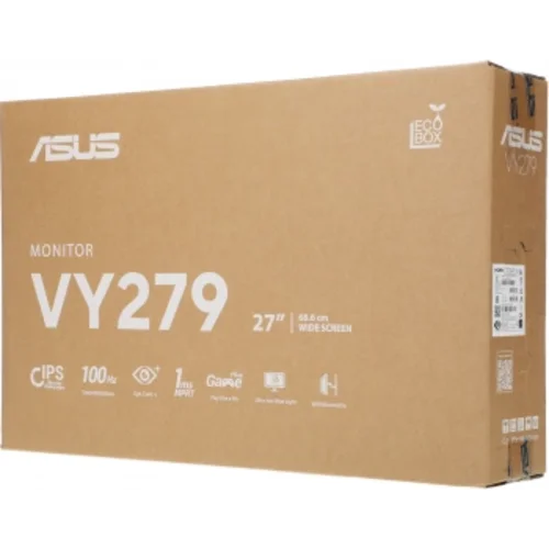 Монитор Asus 27" VY279HF черный IPS LED 16:9 HDMI матовая 250cd 178гр/178гр 1920x1080 100Hz FHD 4.11