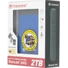 Жесткий диск Transcend USB 3.0 2Tb TS2TSJ25H3B StoreJet 25H3 (5400rpm) 2.5" синий