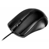 Мышь Оклик 225M черный оптическая (1200dpi) USB для ноутбука (3but)