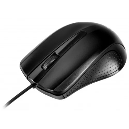 Мышь Оклик 225M черный оптическая (1200dpi) USB для ноутбука (3but)