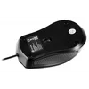 Мышь Оклик 225M черный оптическая (1200dpi) USB для ноутбука (3but)