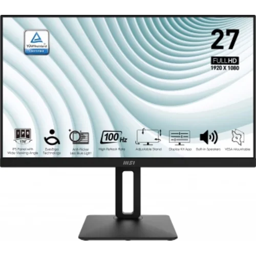 Монитор MSI 27" Pro MP271AP черный IPS LED 1ms 16:9 HDMI M/M матовая HAS Piv 300cd 178гр/178гр 1920x