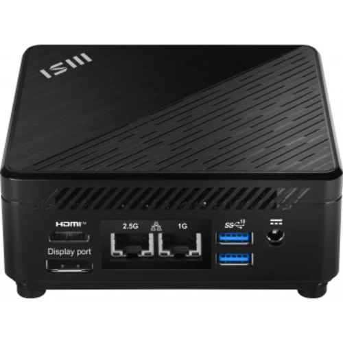 Неттоп MSI Cubi 5 12M-012XRU i7 1255U (1.7) 16Gb SSD512Gb Iris Xe noOS 2.5xGbitEth+1xGbitEth WiFi BT