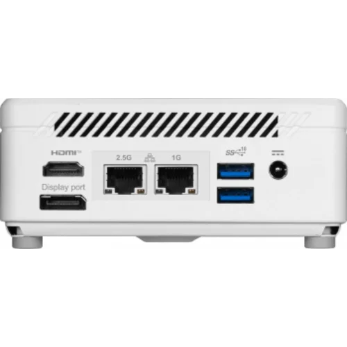 Неттоп MSI Cubi 5 12M-043XRU i7 1255U (1.7) 16Gb SSD512Gb Iris Xe noOS 2.5xGbitEth+1xGbitEth WiFi BT 65W белый (9S6-B0A812-263)