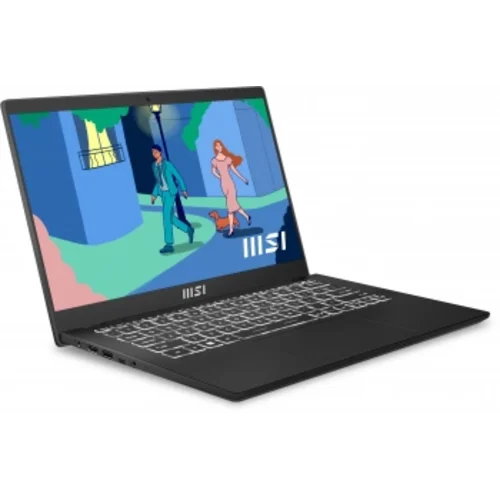 Ноутбук MSI Modern 14 C7M-048US Ryzen 7 7730U 16Gb SSD512Gb AMD Radeon 14" IPS FHD Windows 11 Home Multi Language black WiFi BT Cam (9S7-14JK12-048)