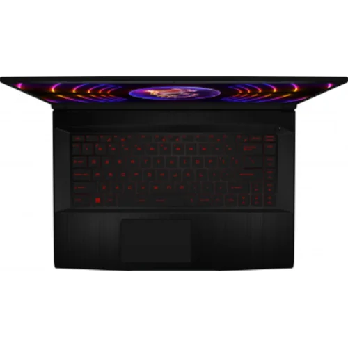 Ноутбук MSI GF63 Thin 12VE-1038XRU Core i5 12450H 16Gb SSD1Tb NVIDIA GeForce RTX4050 6Gb 15.6" IPS FHD Free DOS black WiFi BT Cam (9S7-16R821-1038)
