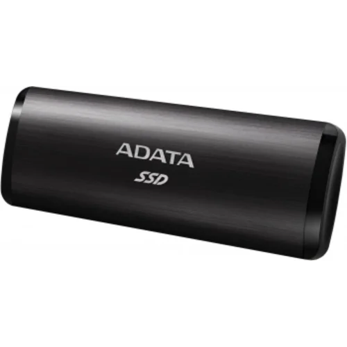 Накопитель SSD A-Data USB-C 256Gb ASE760-256GU32G2-CBK SE760 1.8" черный