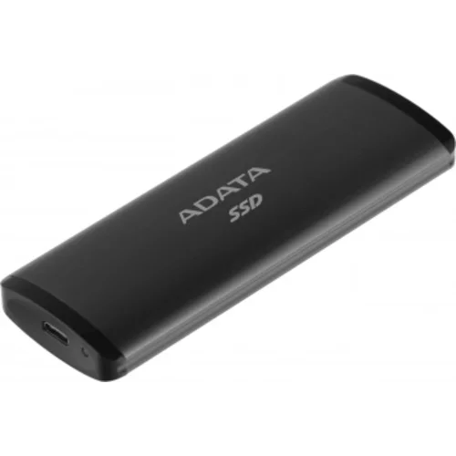 Накопитель SSD A-Data USB-C 256Gb ASE760-256GU32G2-CTI SE760 1.8" серый