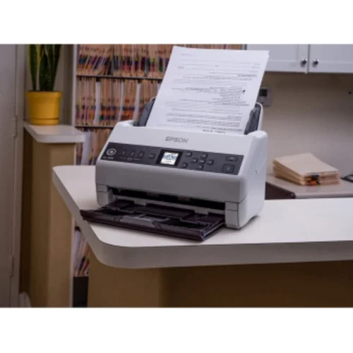 Сканер планшетный/протяжный Epson WorkForce DS-730N (B11B259401/B11B259502) A4 белый