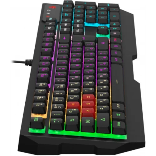 Клавиатура + мышь A4Tech Bloody B1700 клав:черный мышь:черный USB LED