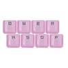 Клавиатура A4Tech Bloody B800 Dual Color механическая розовый/белый USB for gamer LED
