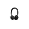 Гарнитура BH76 UC Black USB-A, Беспроводная Bluetooth, HD звук, Зарядка Qi, Шумоподав., Черная