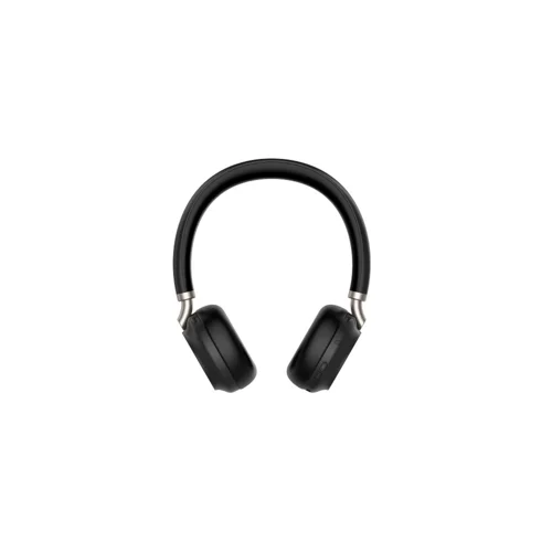 Гарнитура BH76 UC Black USB-A, Беспроводная Bluetooth, HD звук, Зарядка Qi, Шумоподав., Черная