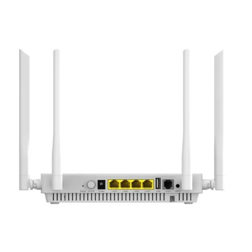 Абонентский терминал BO ONU GPON, 4 порта 10/100/1000Base-T, 1 порт POTS, WiFi 6