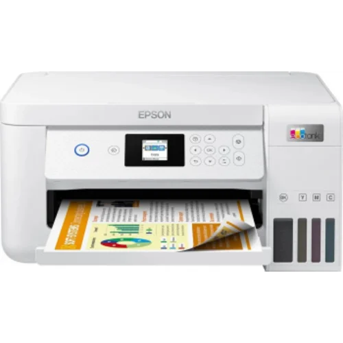 МФУ струйный Epson L4266 (C11CJ63516/C11CJ63414) A4 Duplex WiFi белый
