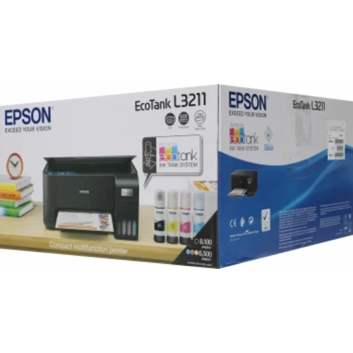 МФУ струйный Epson EcoTank L3211 (C11CJ68406) A4 черный