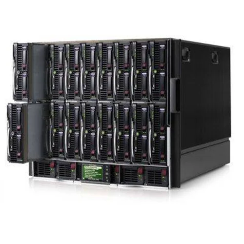 Блейд-система HP c7000, 8 блейд-серверов BL460c G7: 2 процессора Intel 6C X5670 2.93GHz, 48GB DRAM, 2x300GB SAS
