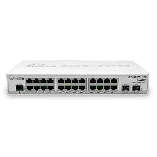 Коммутатор Cloud Router Switch Mikrotik CRS326-24G-2S+IN