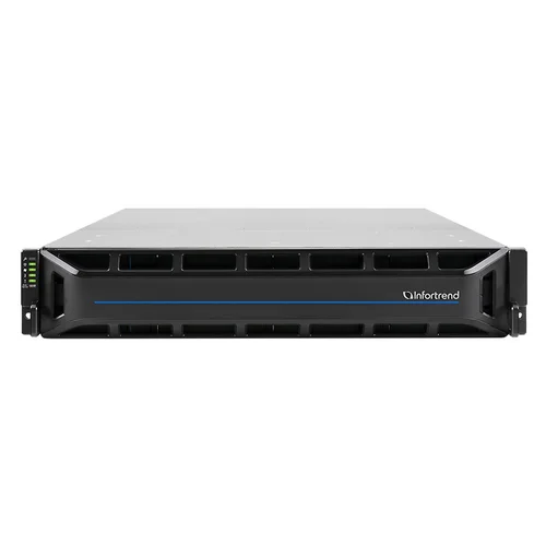 Система хранения данных Infortrend CS4025G (1xCtrl, до 25xHDD, 2xSAS12G внеш. порт, 4x16GB, 4x10G порта iSCSI)