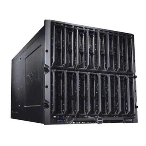 Шасси Dell PowerEdge M1000e, скомплектованное (1xiKVM, 2xCMC, 6xPS, 9xFan)