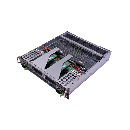 Серверная платформа Аквариус T50 D204CF, 2U, до двух процессоров Intel Xeon Scalable Gen 2, DDR4, 4x2.5", 2xM.2, 1x1000Base-T, резервируемый БП
