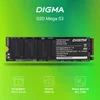 Накопитель SSD Digma PCIe 3.0 x4 1TB DGSM3001TS33T Mega S3 M.2 2280