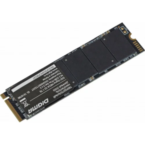 Накопитель SSD Digma PCIe 3.0 x4 1TB DGSM3001TS33T Mega S3 M.2 2280