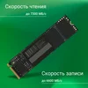 Накопитель SSD Digma PCIe 4.0 x4 2TB DGSM4002TM63T Meta M6 M.2 2280